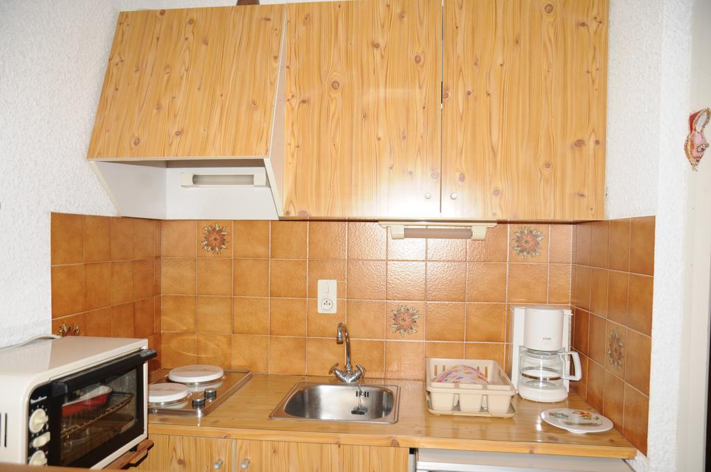 Studio Les Iris 18 Station Thollon Les Memises Daire Oda fotoğraf